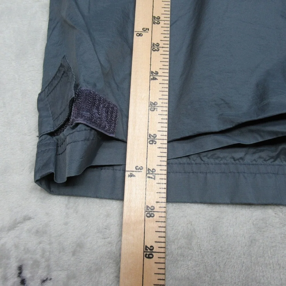 Adidas Jacket Mens Medium Grey Full Zip Light Pack Rain Jog‎ Windbreaker VTG 90s